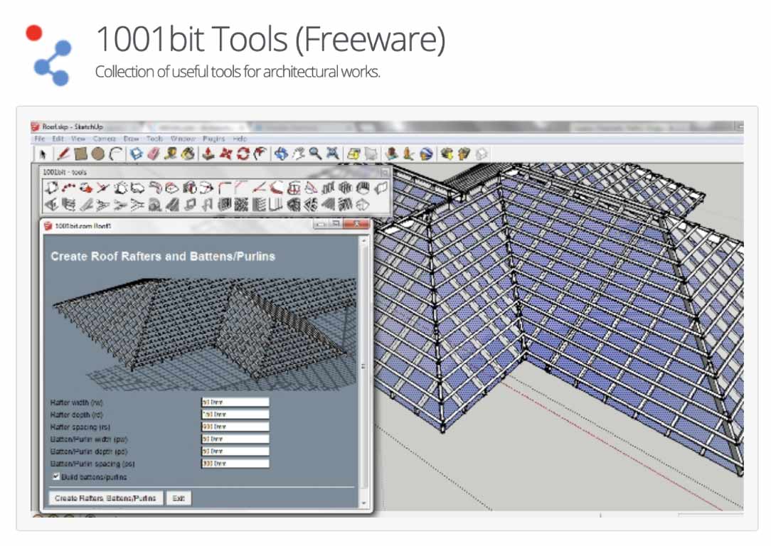 1001bit Tools cho SketchUp