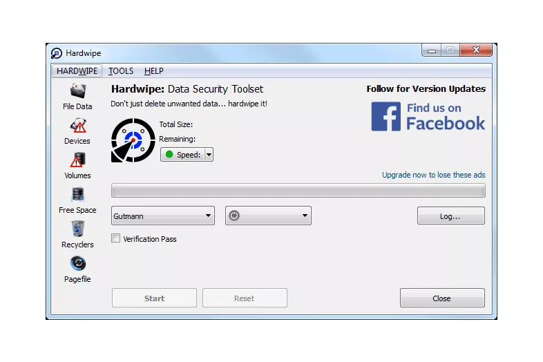 Secure Data Erasure Process