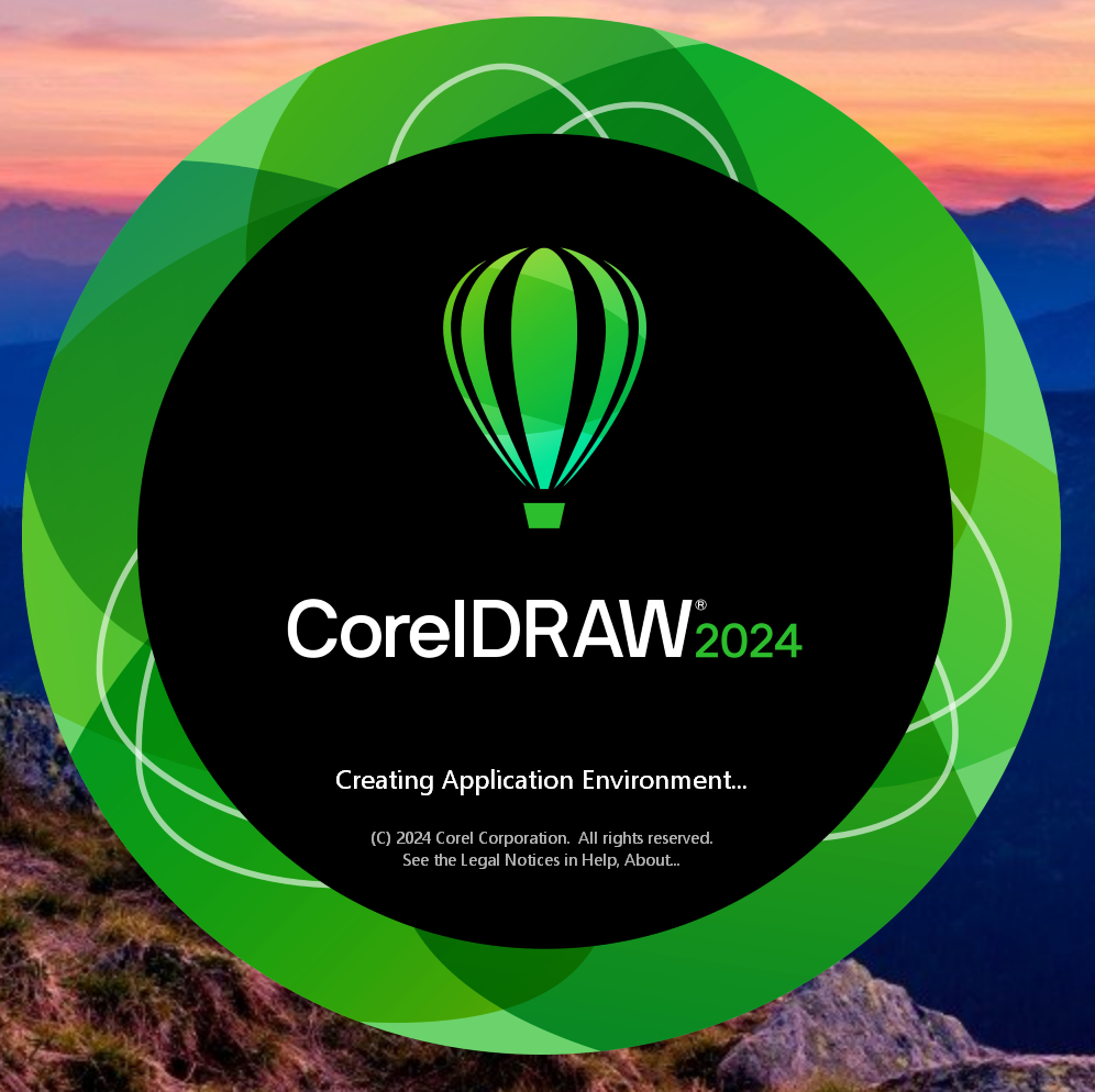 Giao diện CorelDRAW 2024