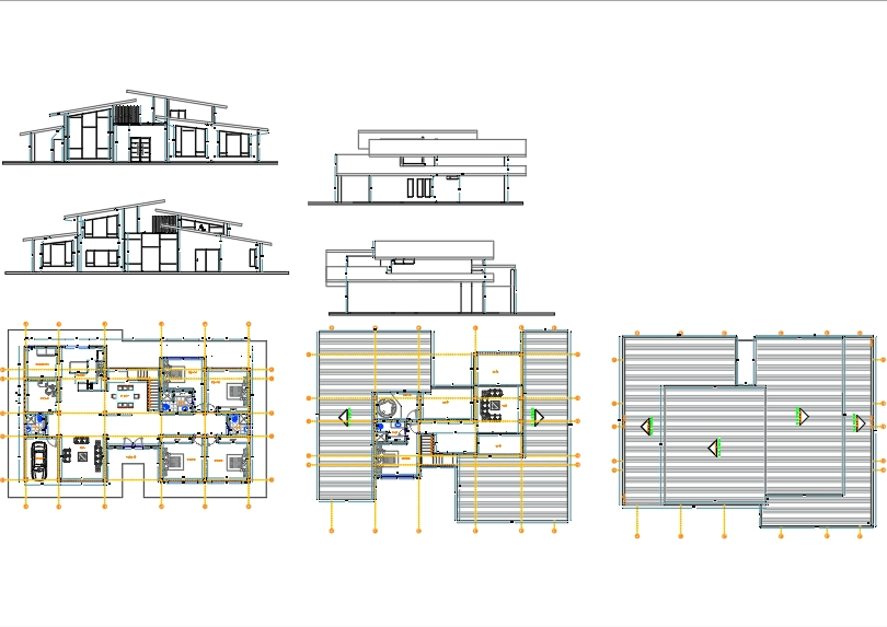 Bản vẽ nhà cấp 4 mái Thái