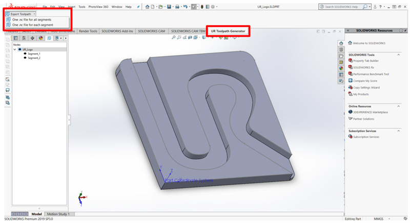 Giao diện SolidWorks 2019 sau khi cài đặt