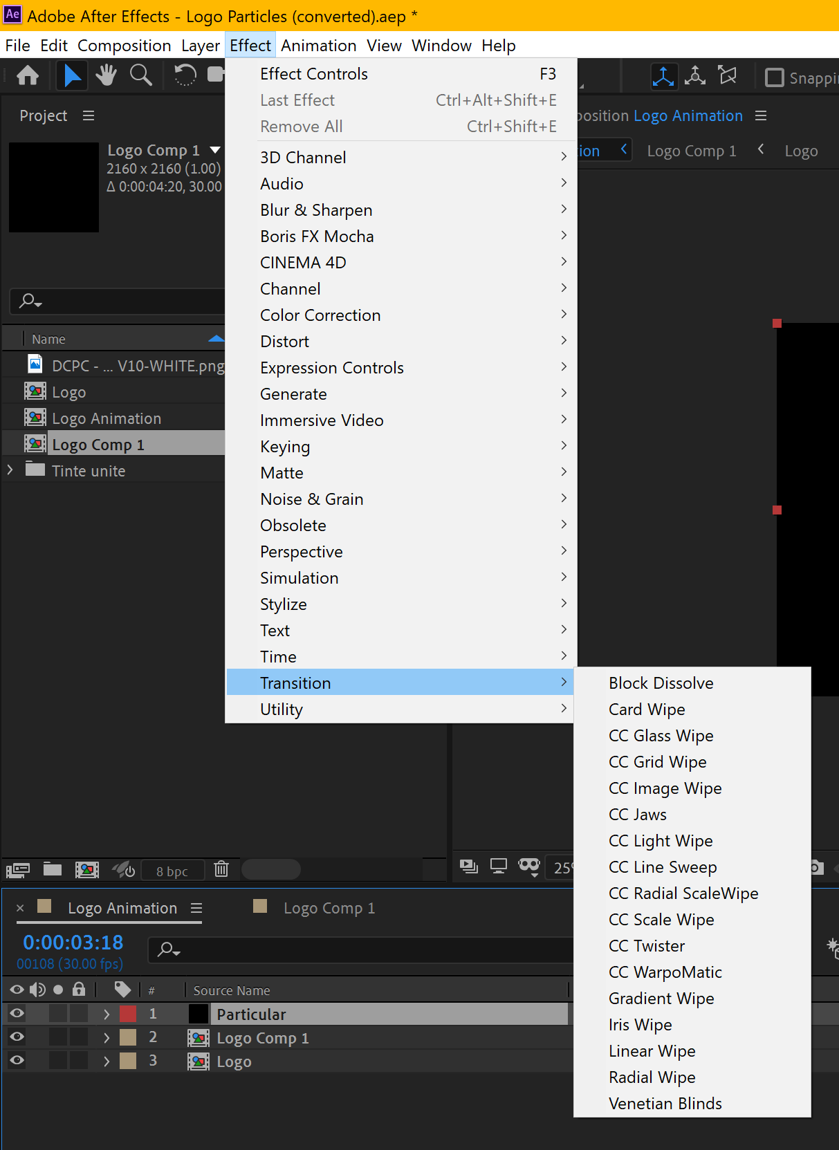 Trapcode Effect in After Effects