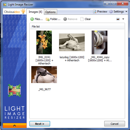 Light Image Resizer Installation