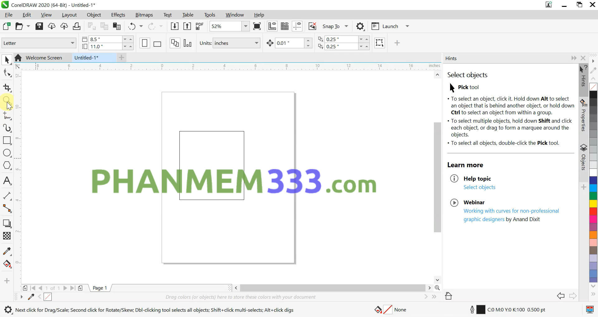 Tính năng mới trong CorelDRAW 2020