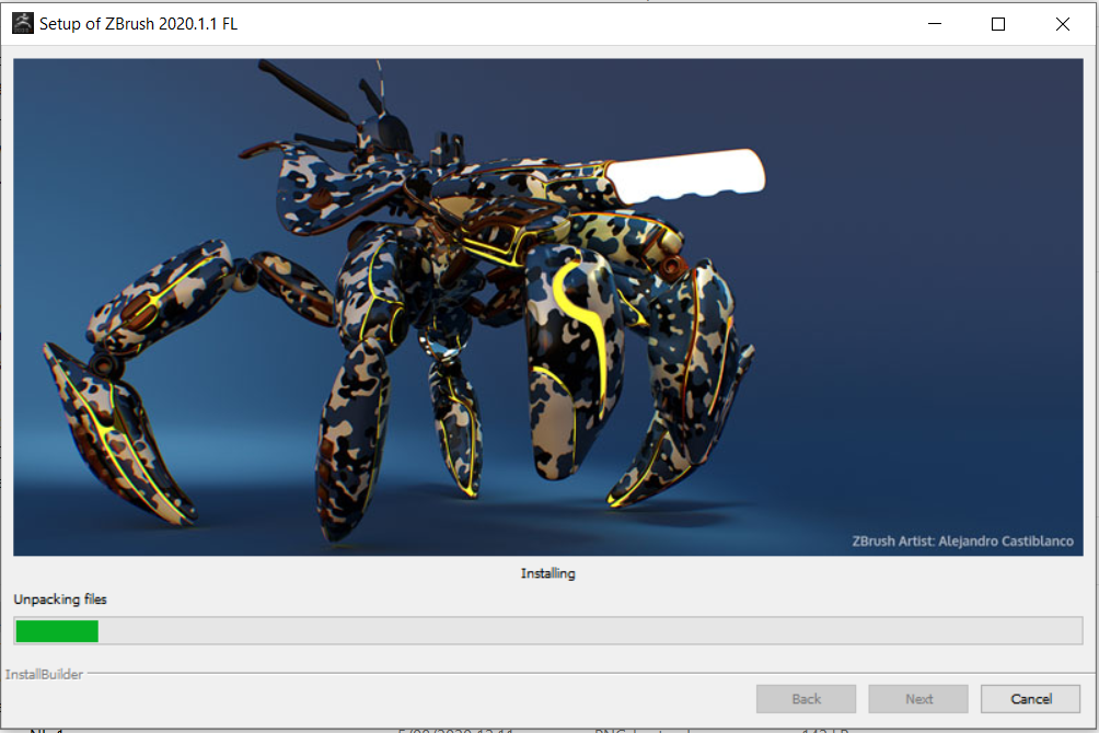 Kích hoạt ZBrush 2022