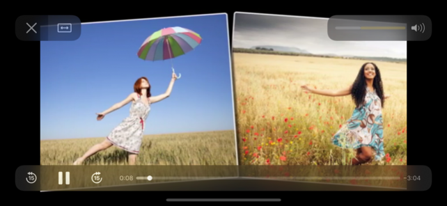 Giao diện ProShow Producer với các hiệu ứng chuyển cảnh