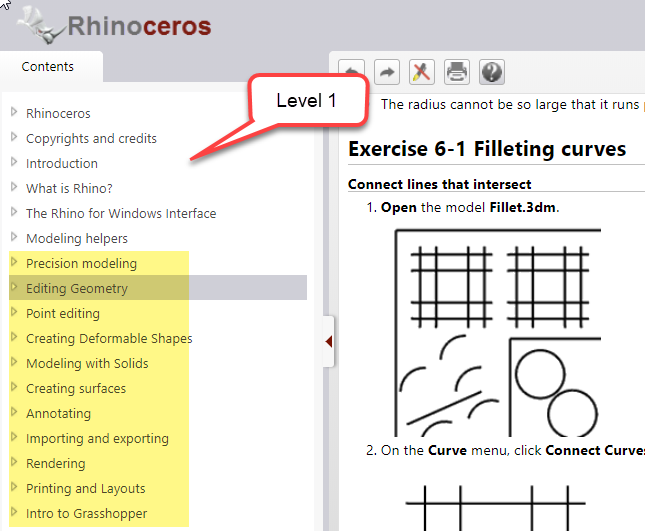 Màn hình cài đặt Rhinoceros 6
