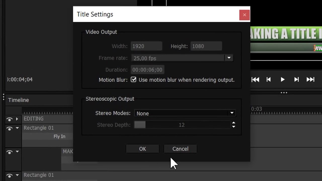 Giao diện Titler Pro 7