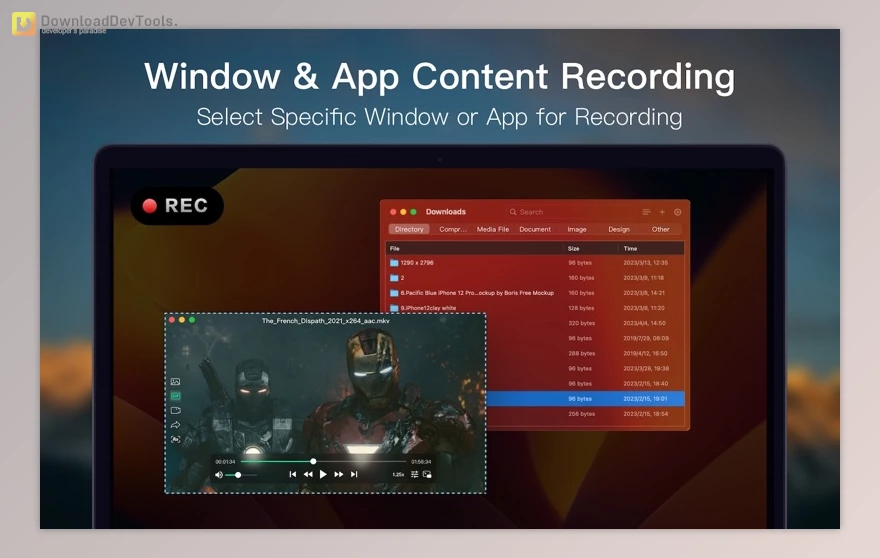 Giao diện FonePaw Screen Recorder 7.0