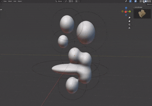 Giao diện khởi động Blender