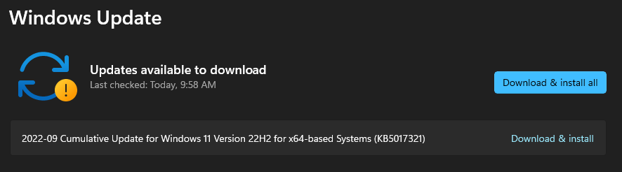 Installation Process