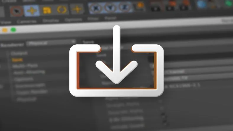 Giao diện VRay trong Cinema 4D