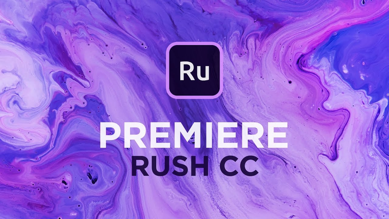 Adobe Premiere Rush Interface