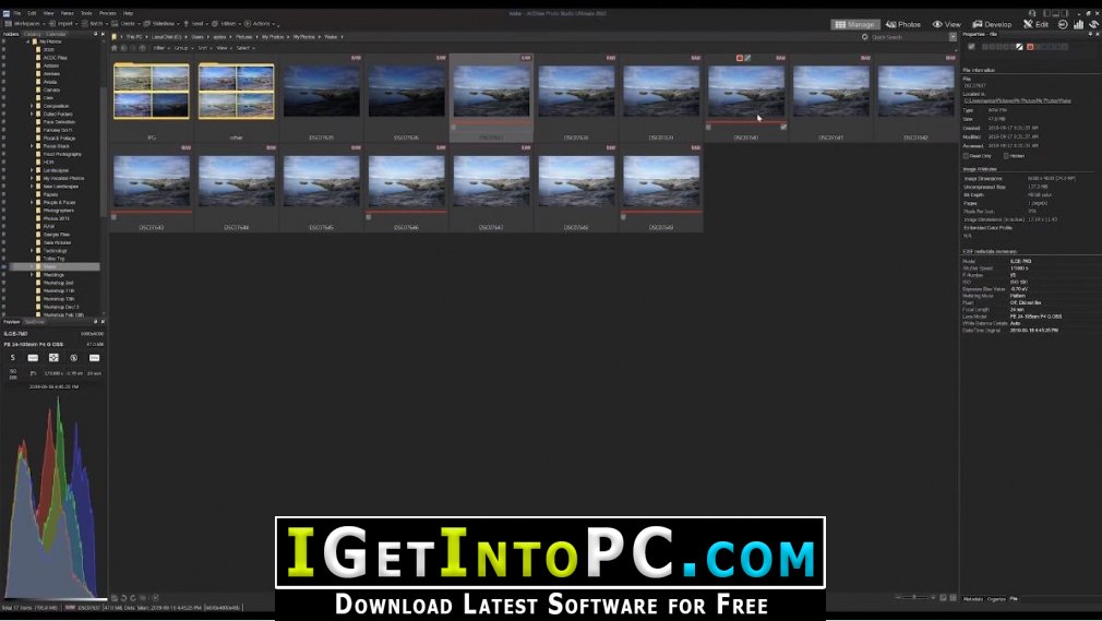 ACDSee Photo Studio Ultimate 2023 Interface