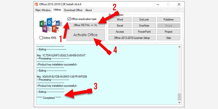 KMS Activation Process