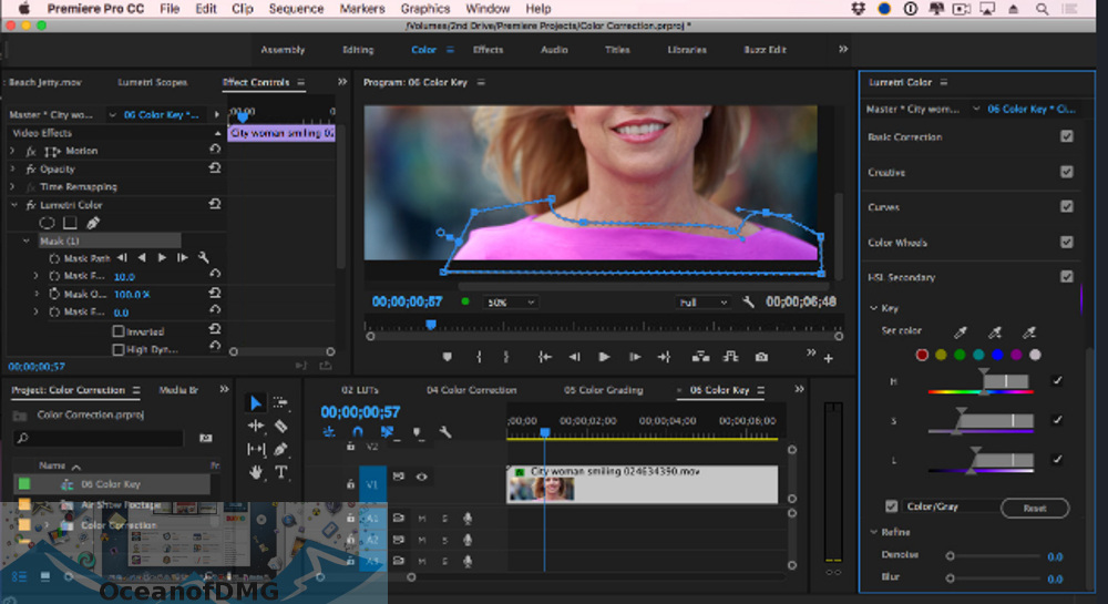 Adobe Premiere Pro 2024 giao diện