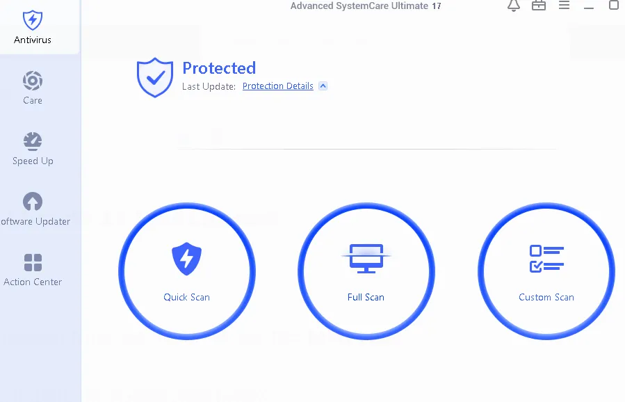 Giao diện Advanced SystemCare Pro Portable 17.2