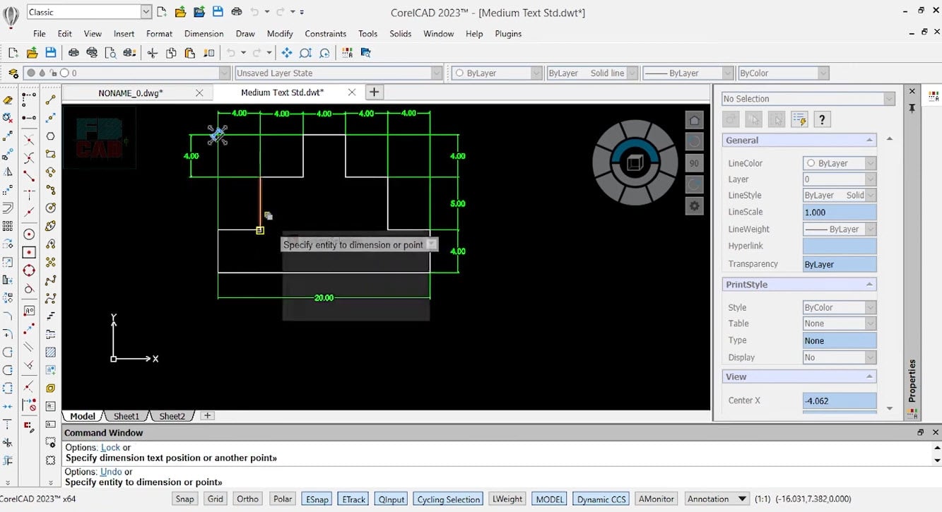 Giao diện cài đặt CorelDRAW Technical Suite