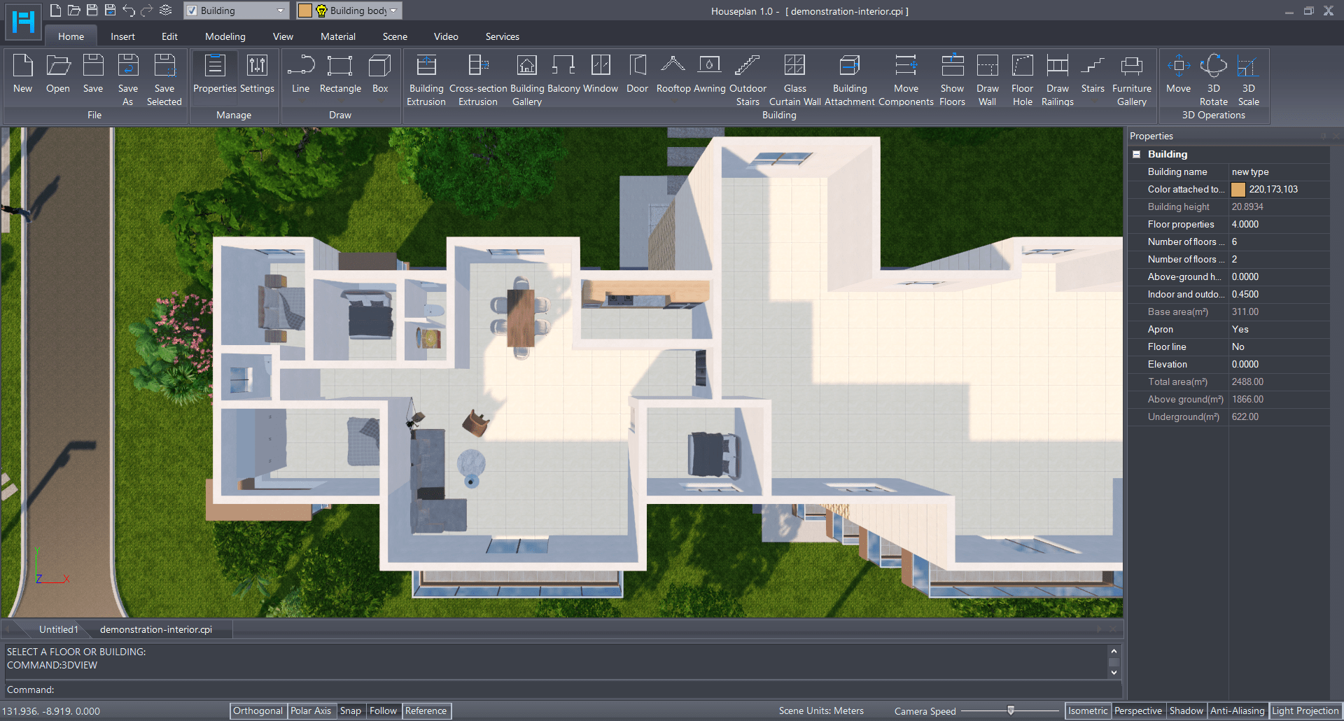 Giao diện phần mềm CAD