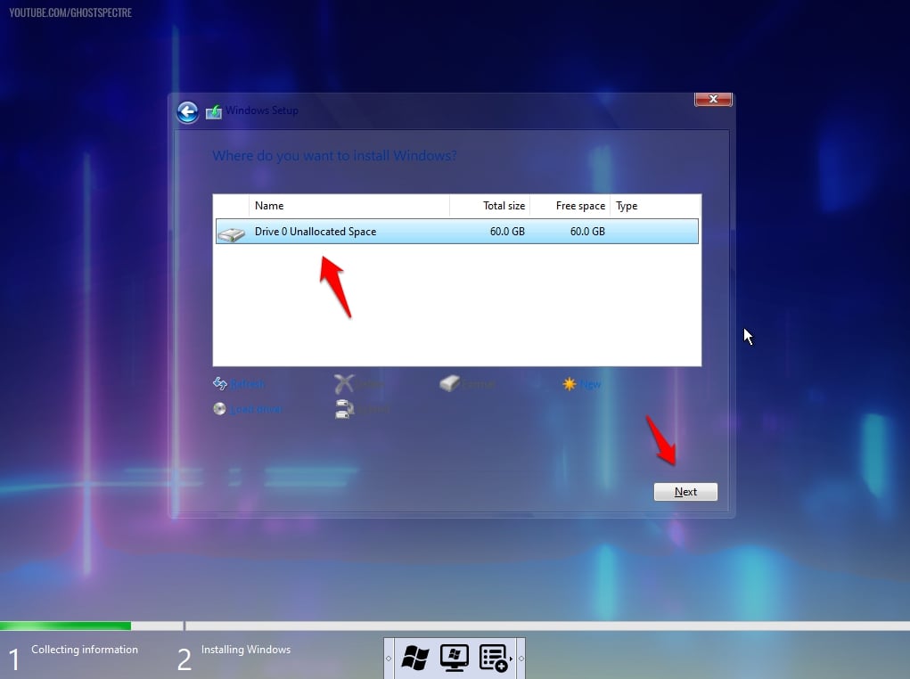 Ghost Windows 11 Interface