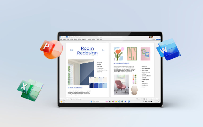 Office 2013 Word Interface