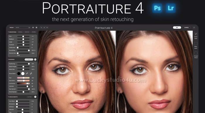 Imagenomic Portraiture 4.5 Interface
