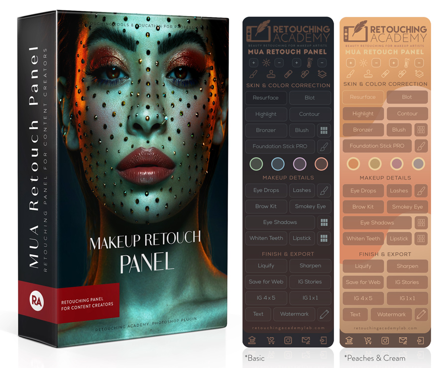 MUA Retouch Panel Box
