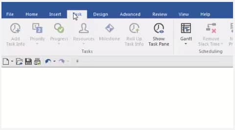 Thanh công cụ MindManager 2021