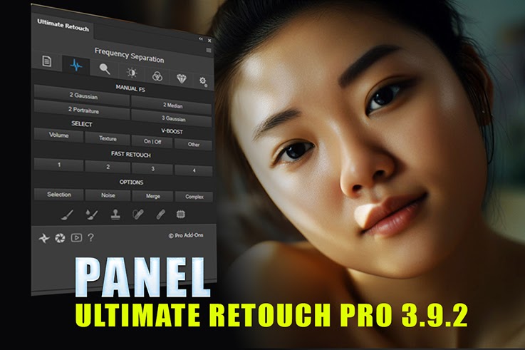 Ultimate Retouch Panel 3.9.2 cho Photoshop