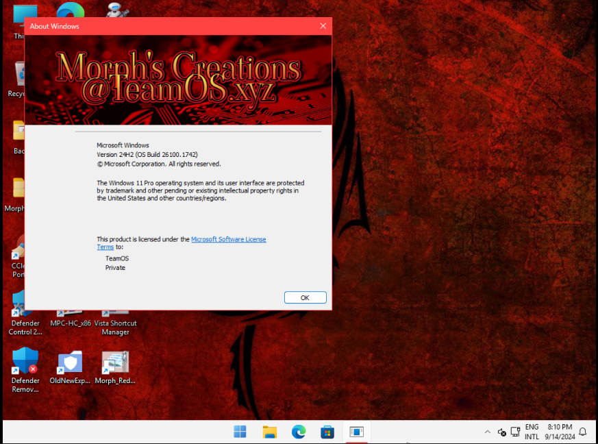 Partition Management Screen