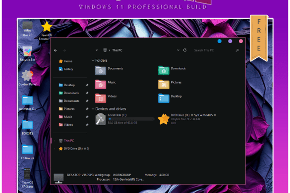 Windows 11 Pro Lite 22H2 Interface