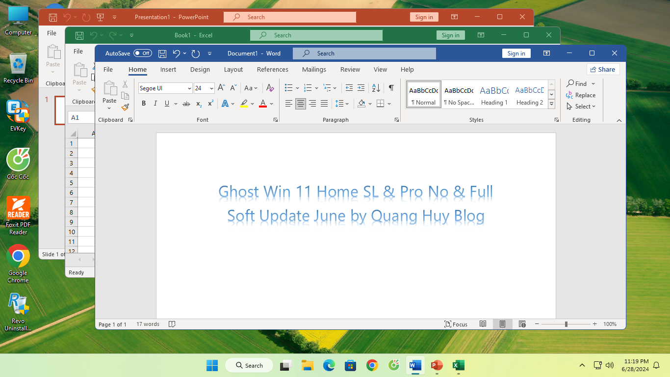 Ghost Win 11 with Office Suite
