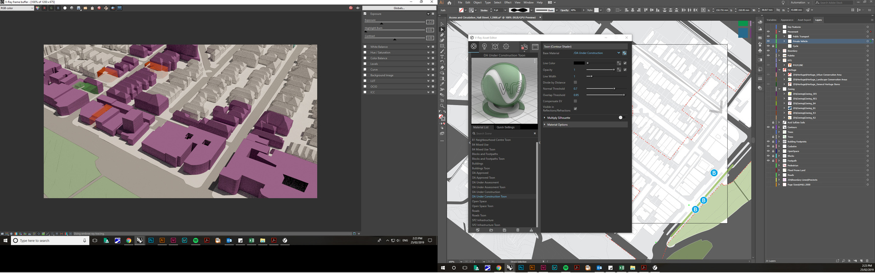 V-Ray for SketchUp interface