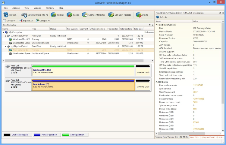NIUBI Partition Editor Interface