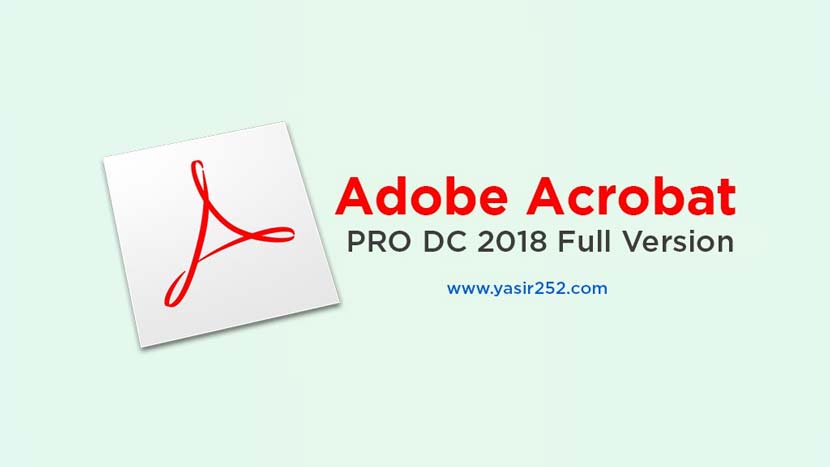 Adobe Acrobat Pro DC 2018 Full Version