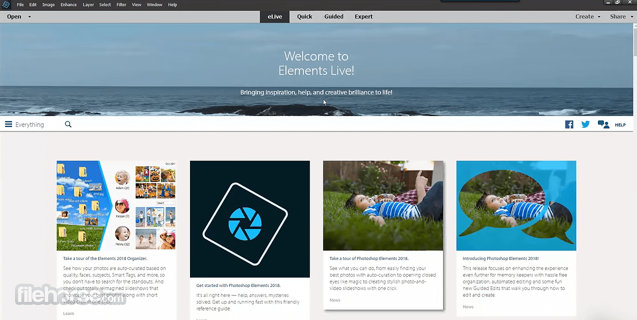 Adobe Photoshop Elements 2023 Installation Screen