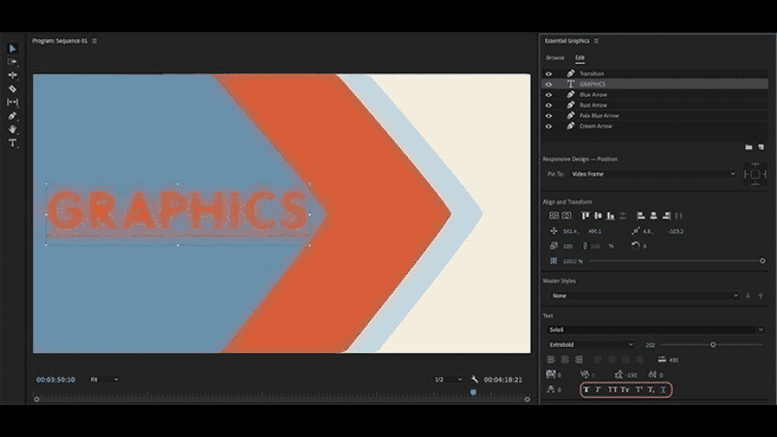 Adobe Premiere Pro 2024 công cụ chỉnh sửa
