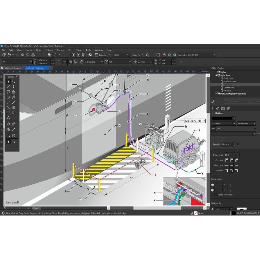 CorelDRAW Technical Suite 2022 installation progress