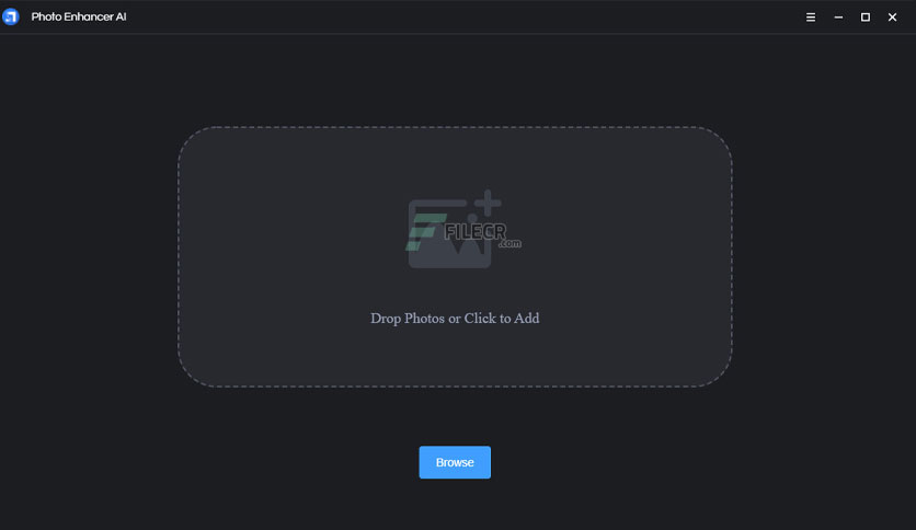 AVCLabs Photo Enhancer AI 1.7 Interface