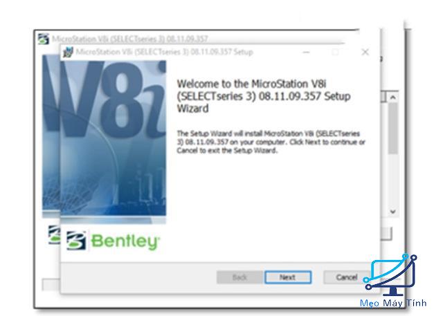 Giao diện MicroStation V8i SS3
