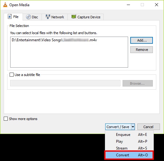 Video Conversion Interface