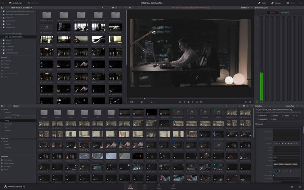 DaVinci Resolve Studio Screenshot