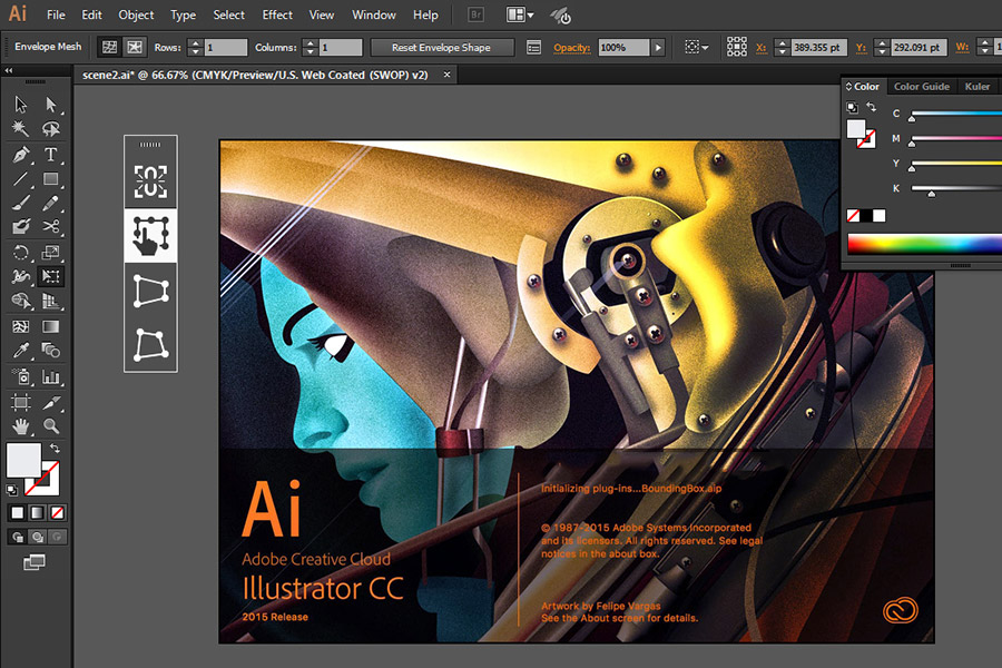 Adobe Illustrator 2025 Interface