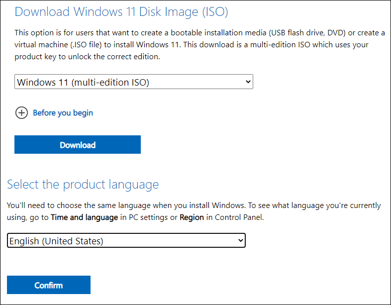 Download Windows 11 ISO File