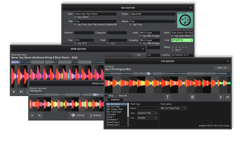 Virtual DJ Pro Interface