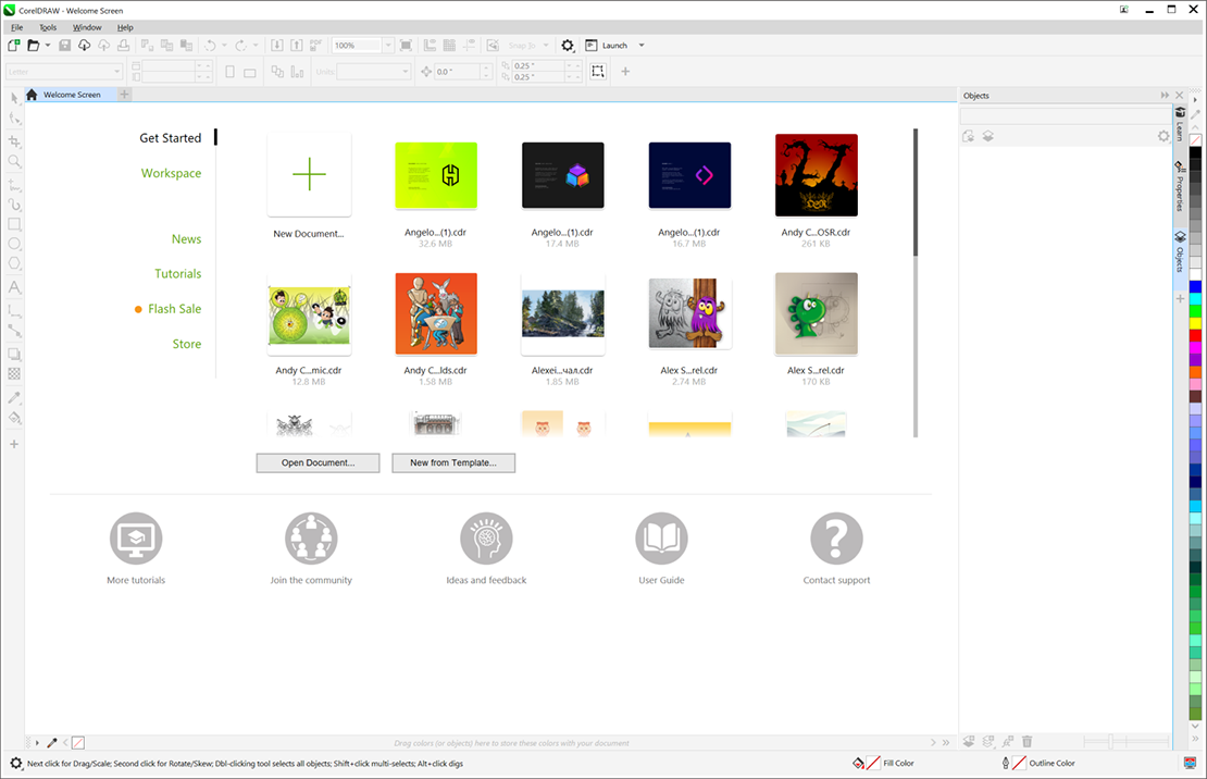 Thiết kế vector trong CorelDRAW 2023