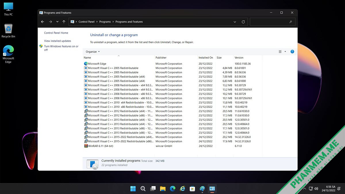 Ghost Win 11 Pro Lite 2025 Interface