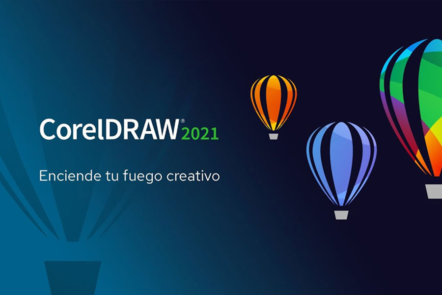 CorelDRAW 2021 giao diện làm việc