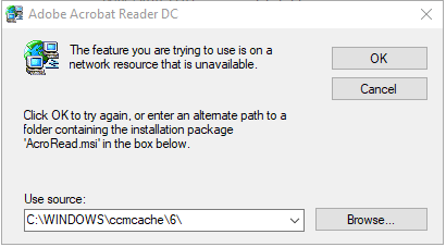 Adobe Acrobat Pro DC 2021 Installation Screen