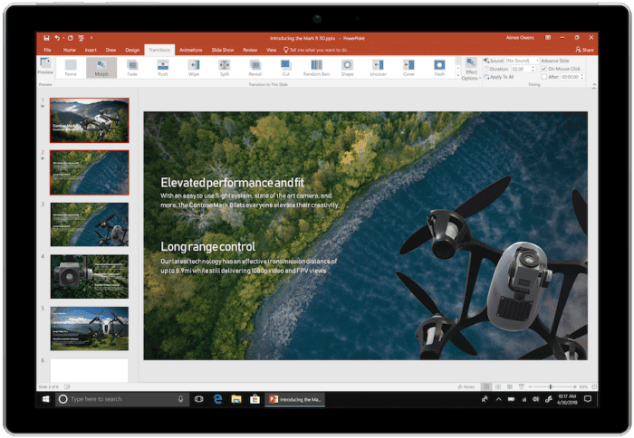 Giao diện Microsoft Office 2019 Portable